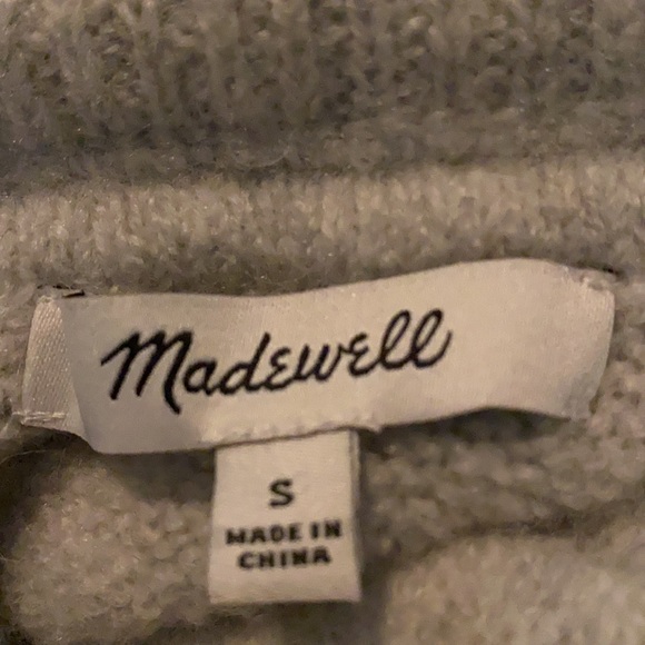Madewell alpaca/wool blended with other material. Gorgeous stretchy sweater! - Picture 10 of 11